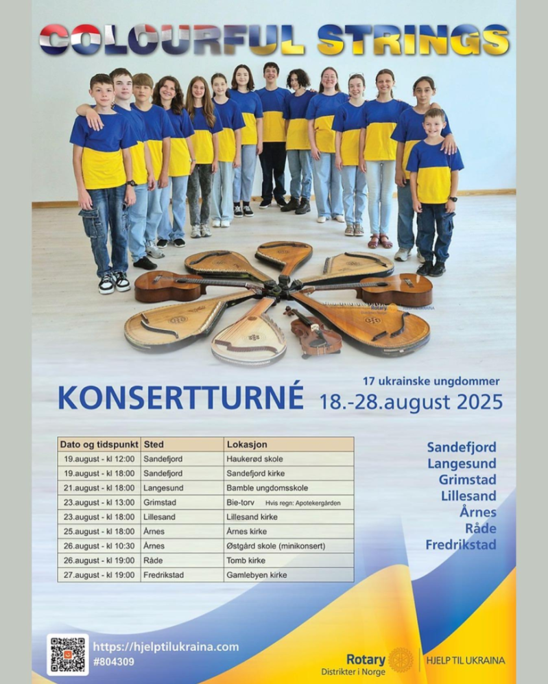 Konserter med Coloured Strings