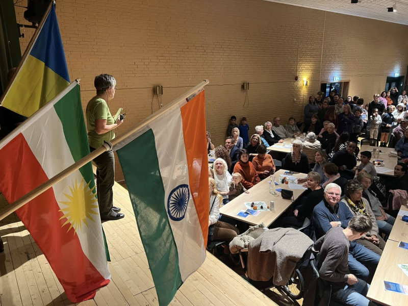 Godt besøkt IInternasjonal kafé